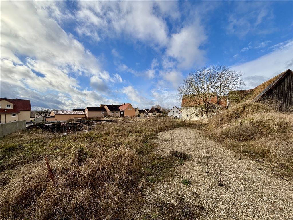 Grundstück/ Feldseite 