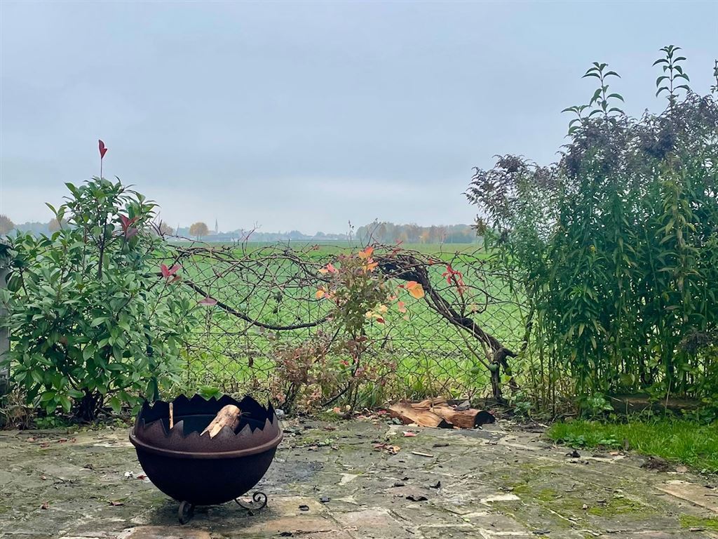 Feuerstelle im Garten