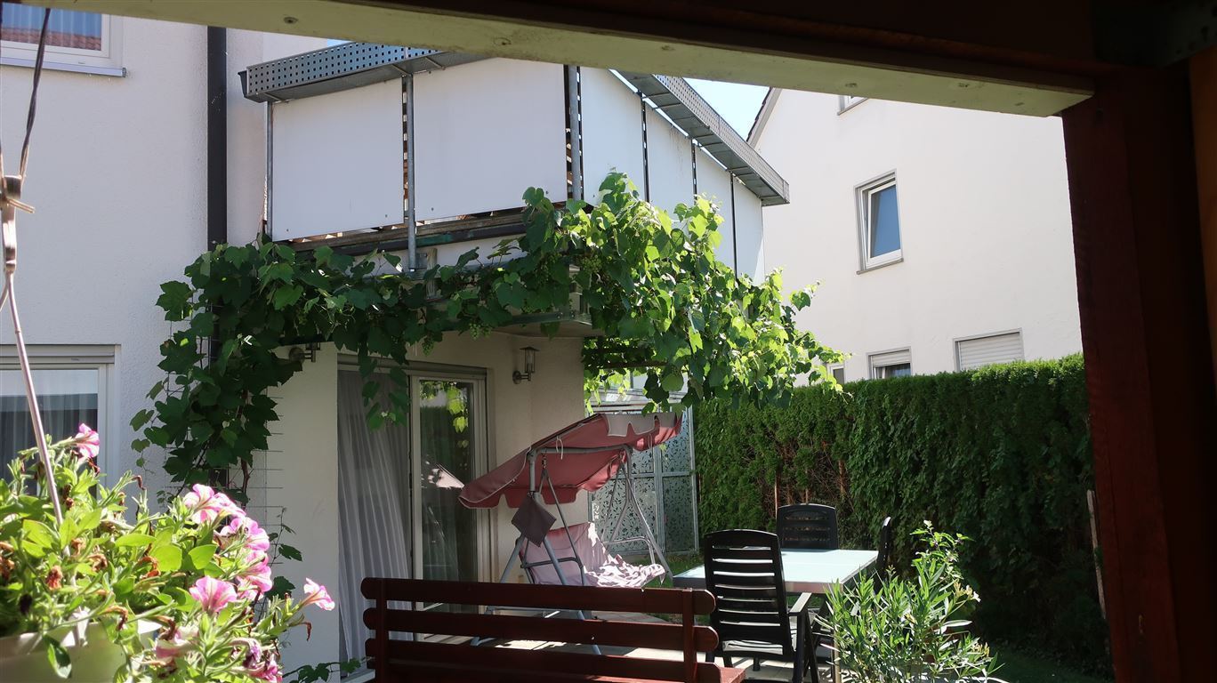 Balkon und Terrasse  Südwest-Seite